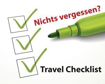 Travel Checklist: Für jeden Anlass finden Sie hier Ihren perfekten Reiseschutz.